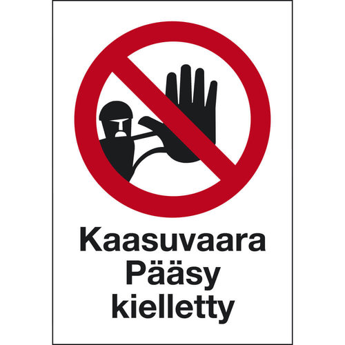 06-074 Kaasuvaara Pääsy kielletty