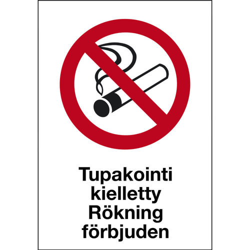 03-005 Tupakointi kielletty Rökningförbjuden